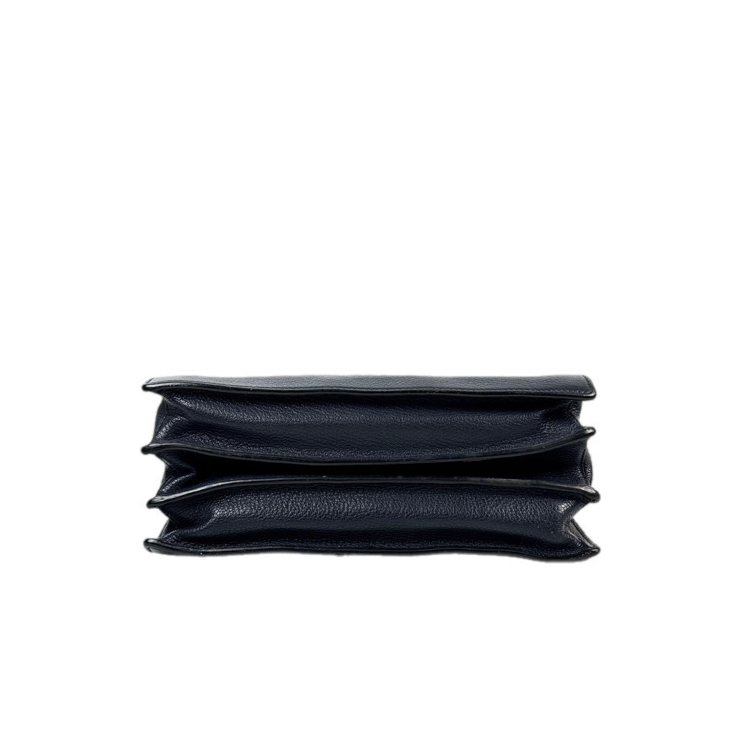 Miumiu Strap Bag Navy Calfskin