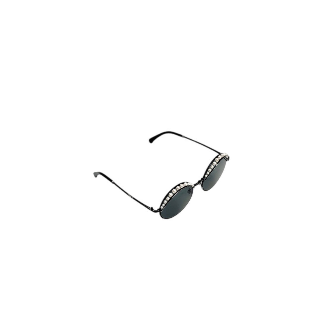 Chanel Pearl Round Sunglasses