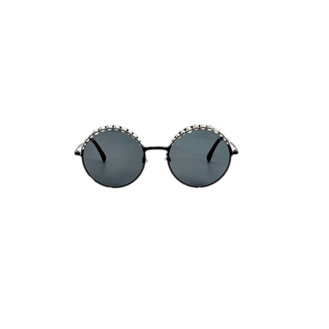 Chanel Pearl Round Sunglasses