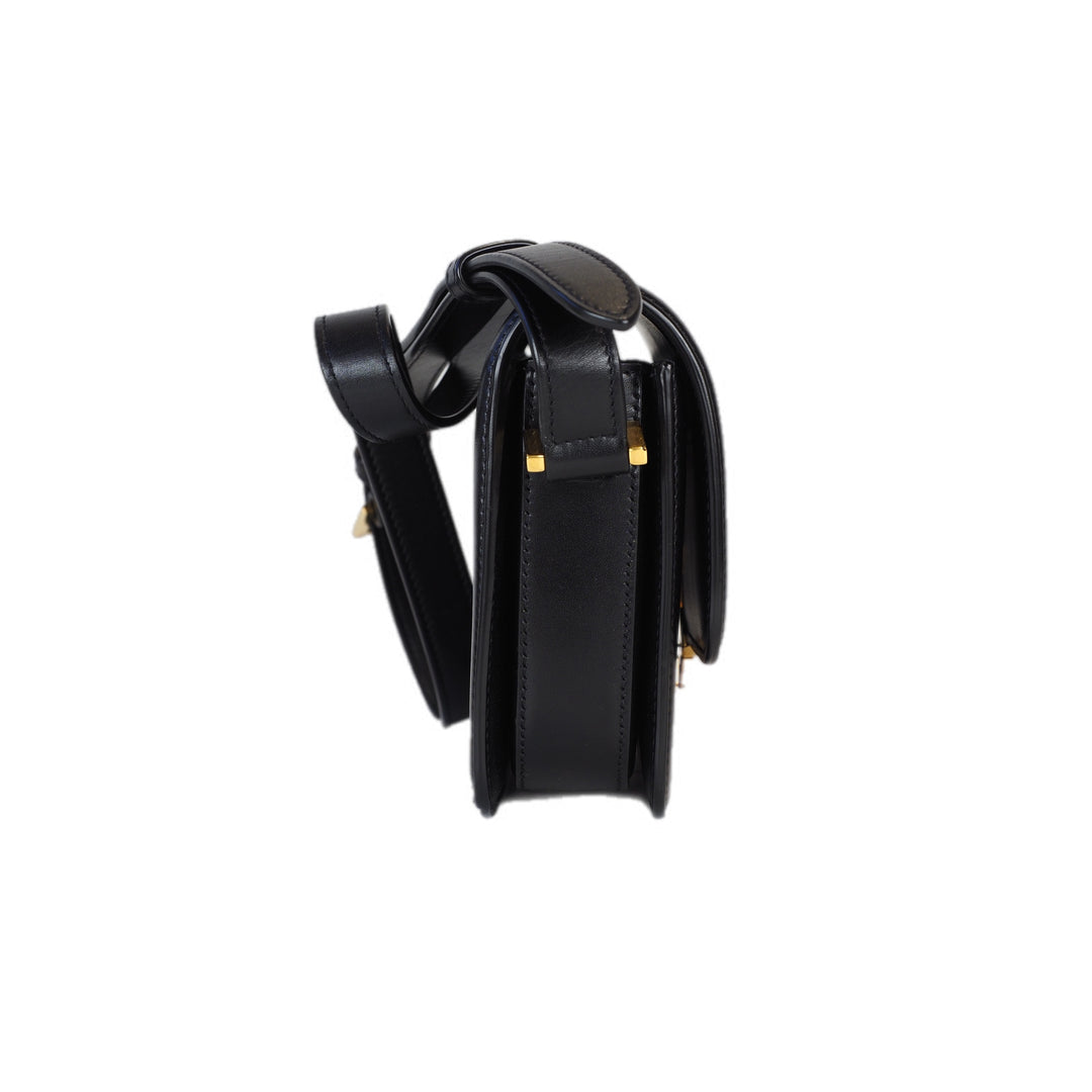 YSL Black Small Solferino Crossbody Bag