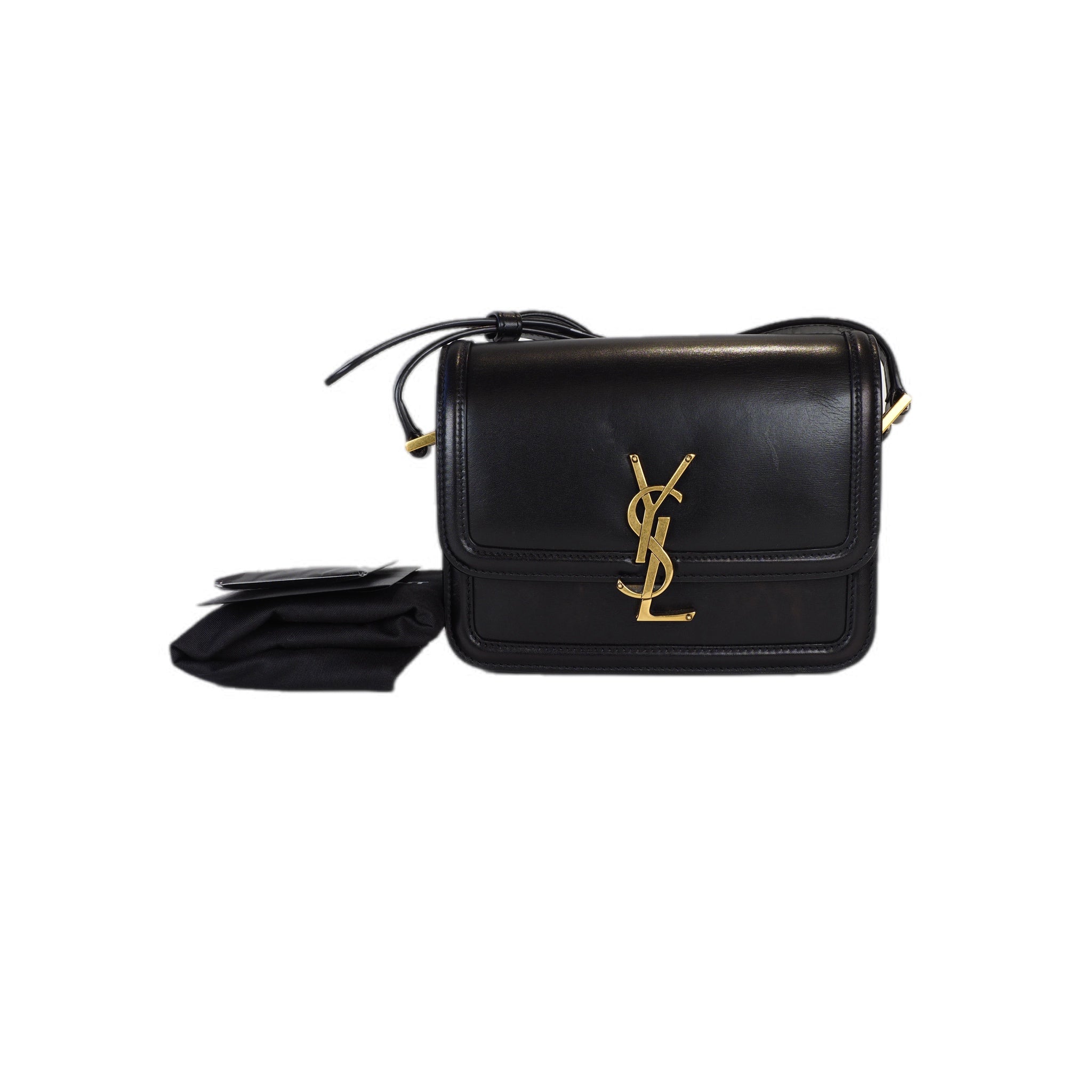 YSL Black Small Solferino Crossbody Bag
