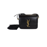 YSL Black Small Solferino Crossbody Bag