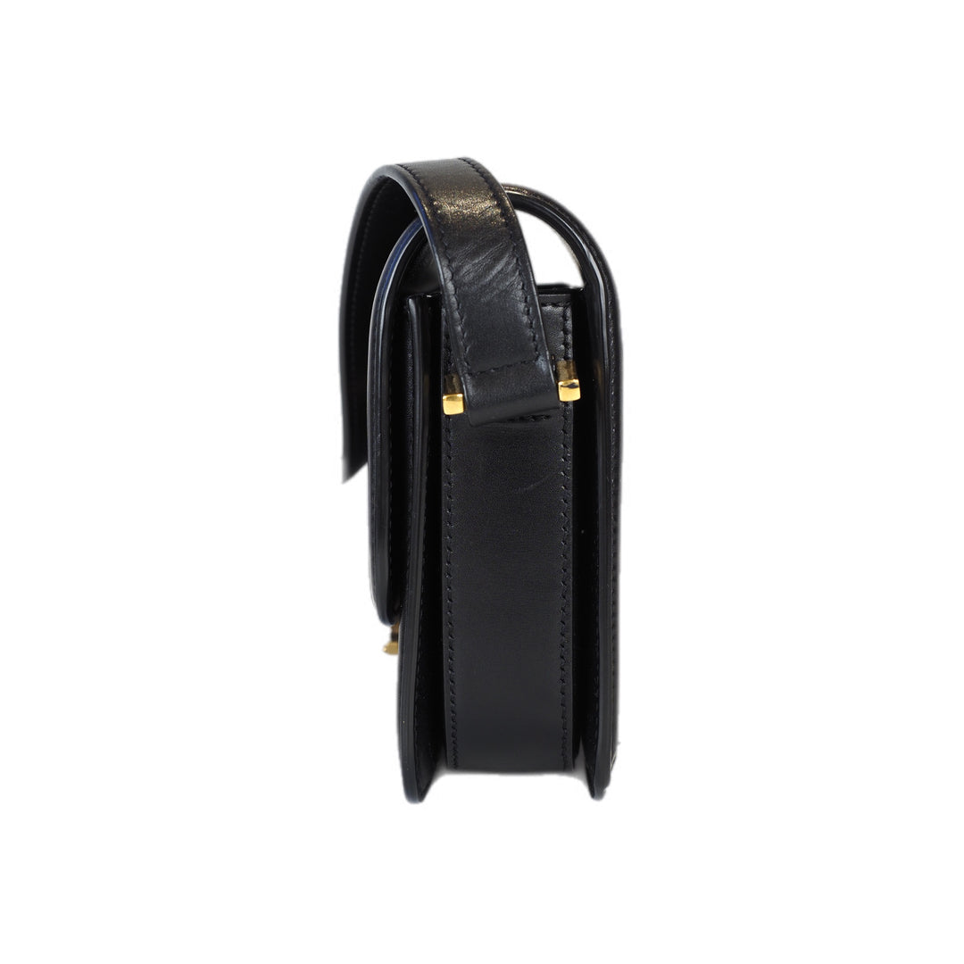YSL Black Small Solferino Crossbody Bag