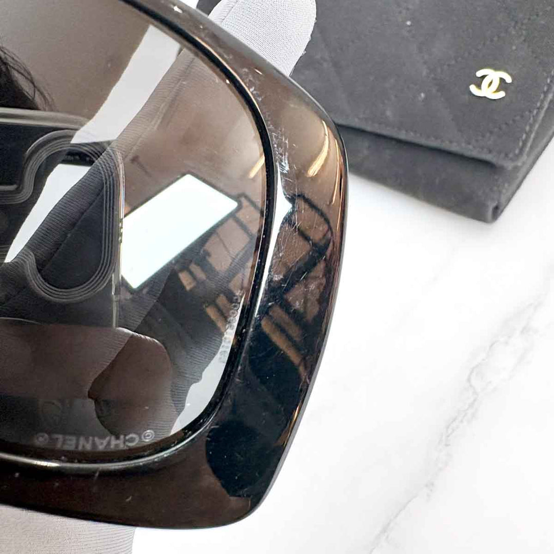 Chanel Black Square Sunglasses