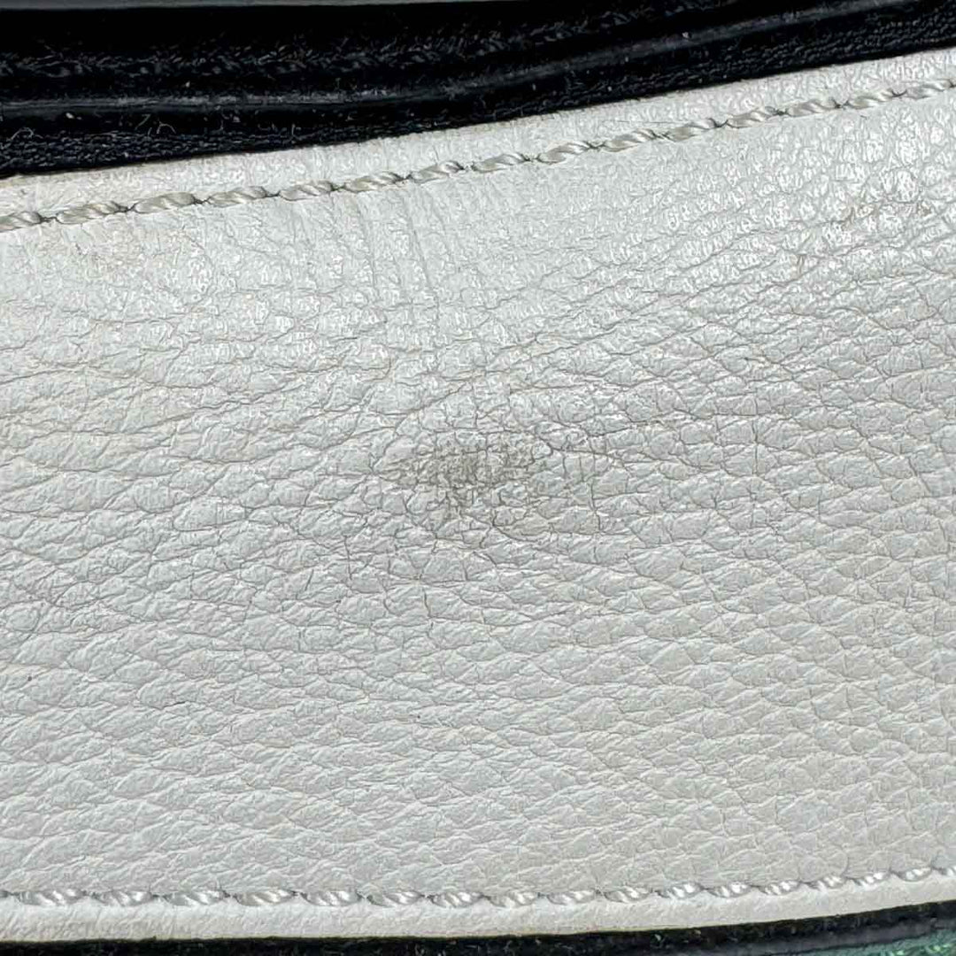 Loewe Puzzle Med Mint Black Calfskin Bag