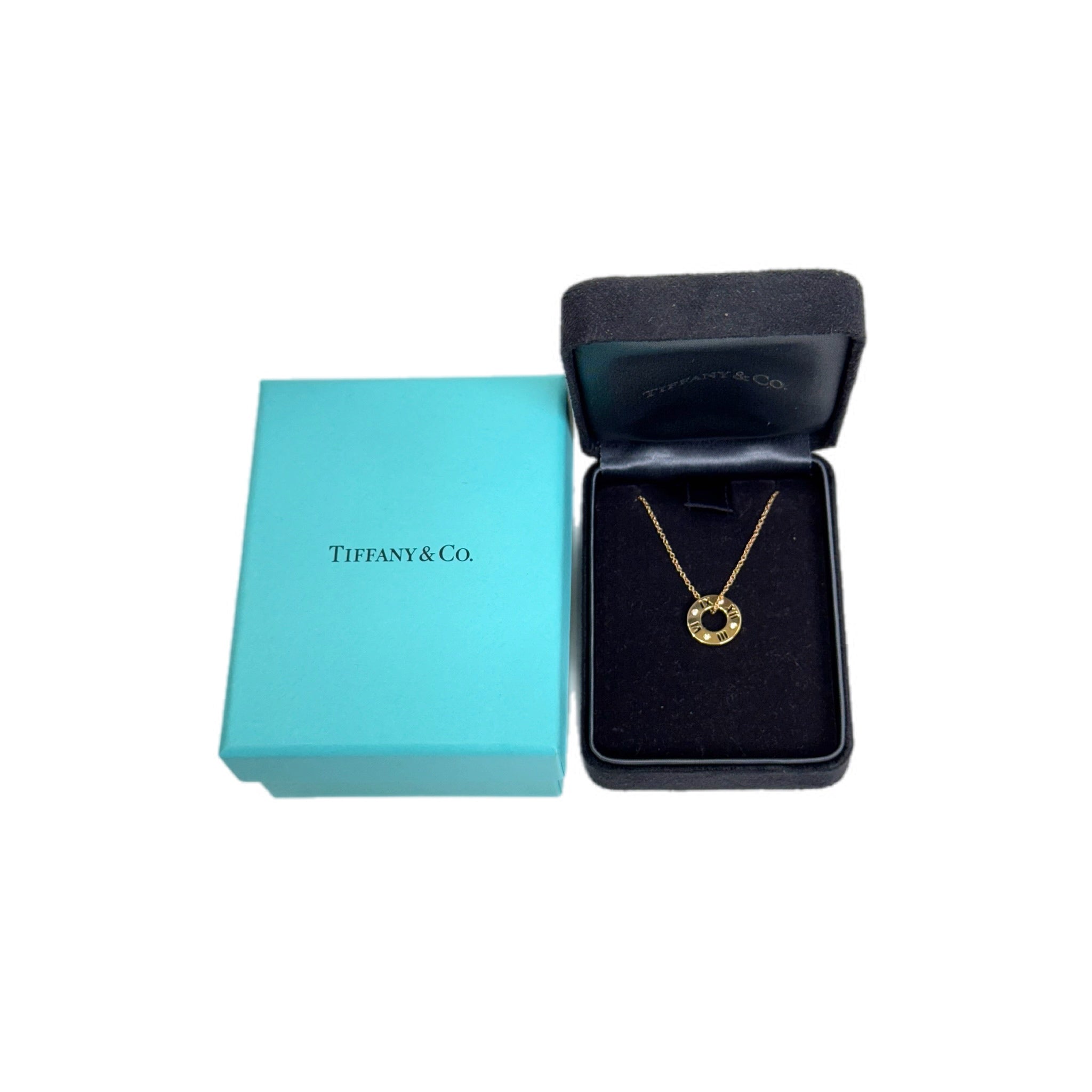 Tiffany 18k Gold Atlas Necklace