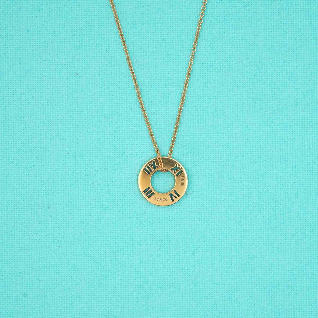 Tiffany 18k Gold Atlas Necklace