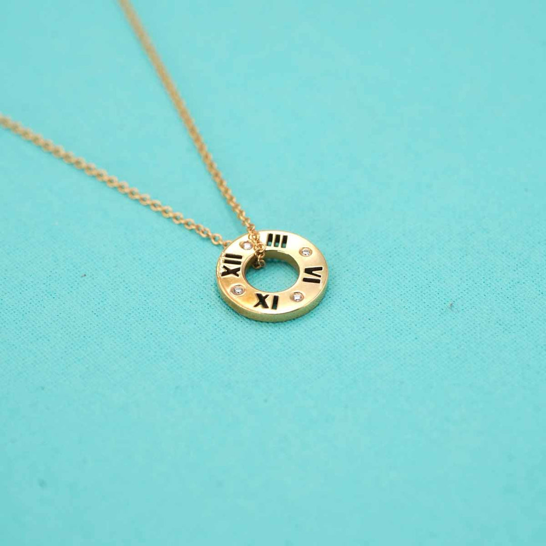 Tiffany 18k Gold Atlas Necklace