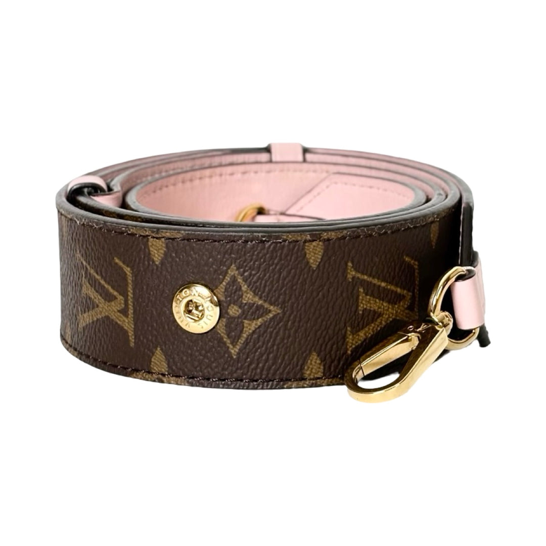 Louis Vuitton Bandouliere Monogram Pink Strap