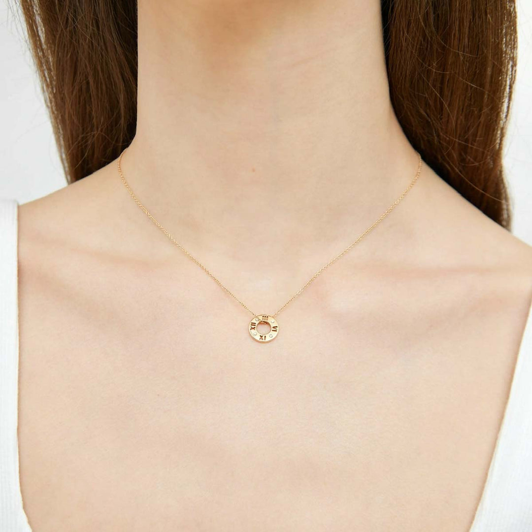 Tiffany 18k Gold Atlas Necklace