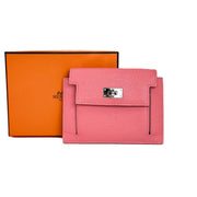 Hermes Pink Kelly Pocket Compact Wallet - Jiaxyk