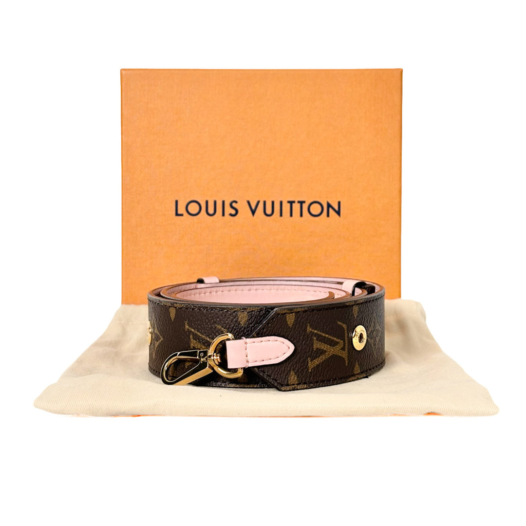 Louis Vuitton Bandouliere Monogram Pink Strap