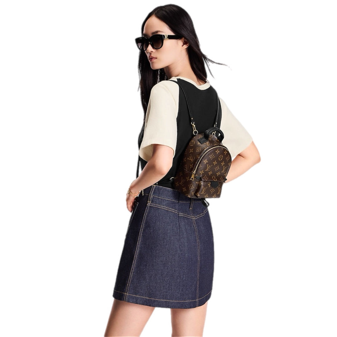 Louis Vuitton Palm Springs  Mini 17cm Monogram