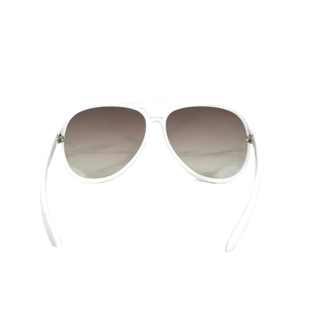 Gucci Black and White Sunglasses