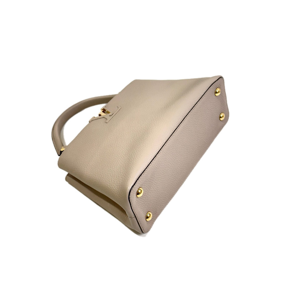 Louis Vuitton Capucines Mm 31cm Etoupe