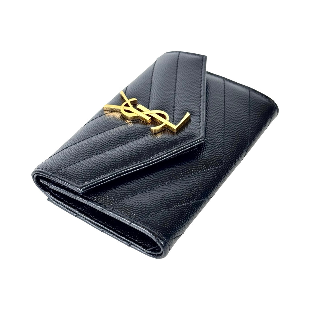 YSL Balck Mini  Wallet
