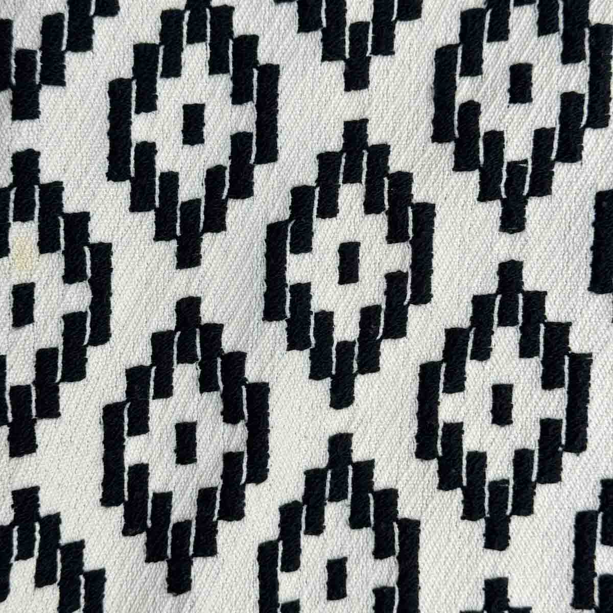 Max Mara Jacket Cotton Black White 155/80A