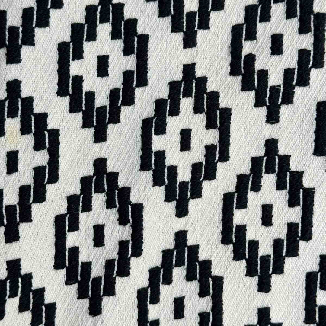 Max Mara Jacket Cotton Black White 155/80A