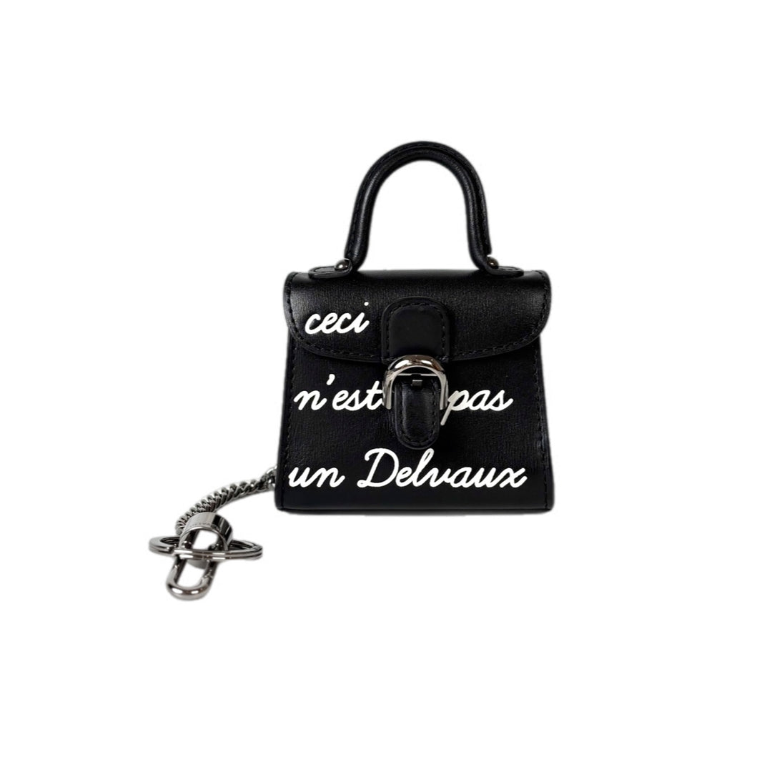 Delvaux Black Brillant Bag Charm