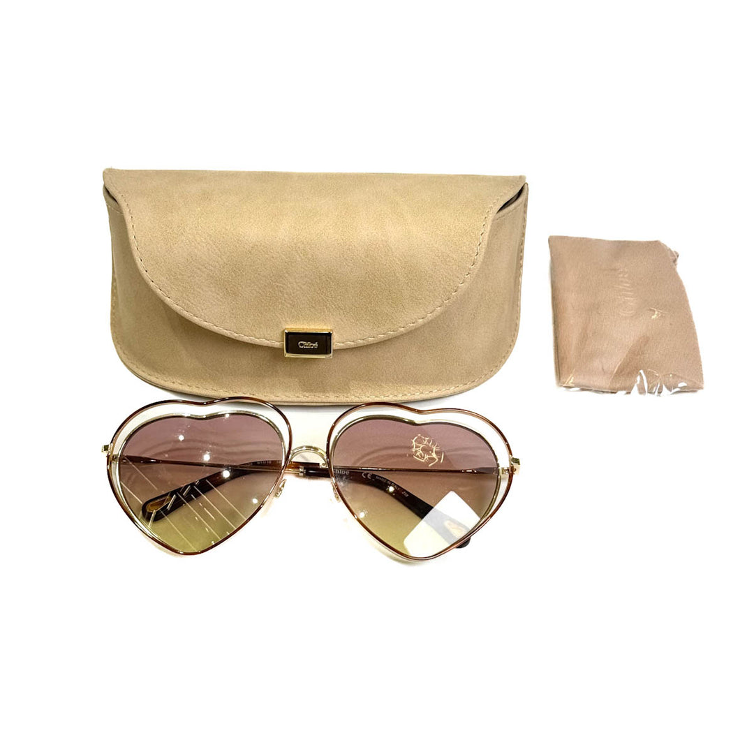 Chloe Heart Shaped Sunglasses