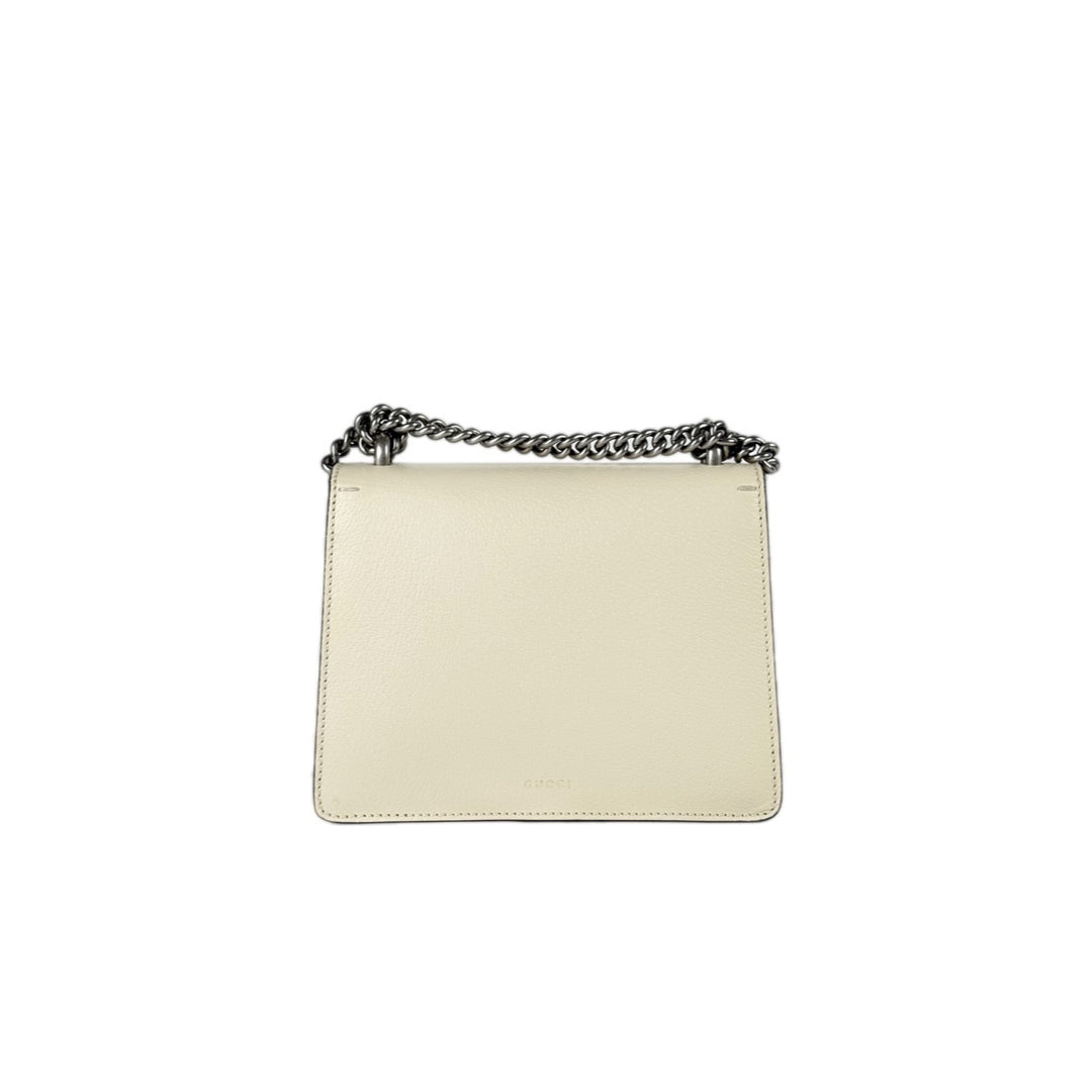 Gucci Dionysus Mini Calfskin White Bag