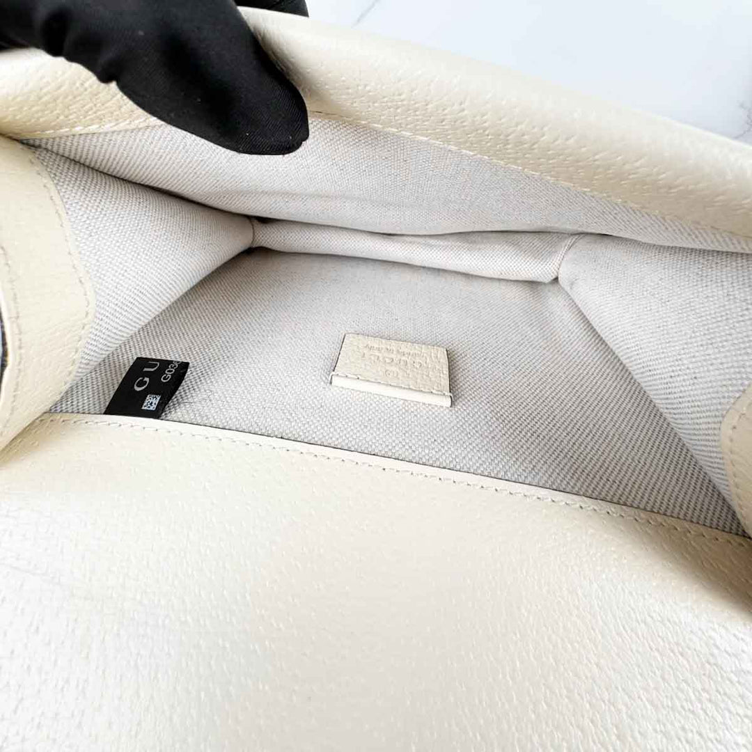 Gucci Dionysus Mini Calfskin White Bag