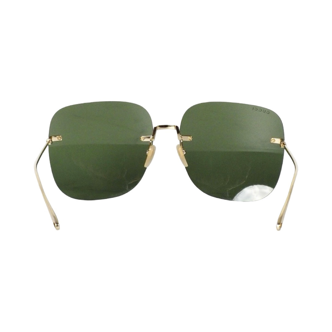 Gucci Square Green Sunglasses