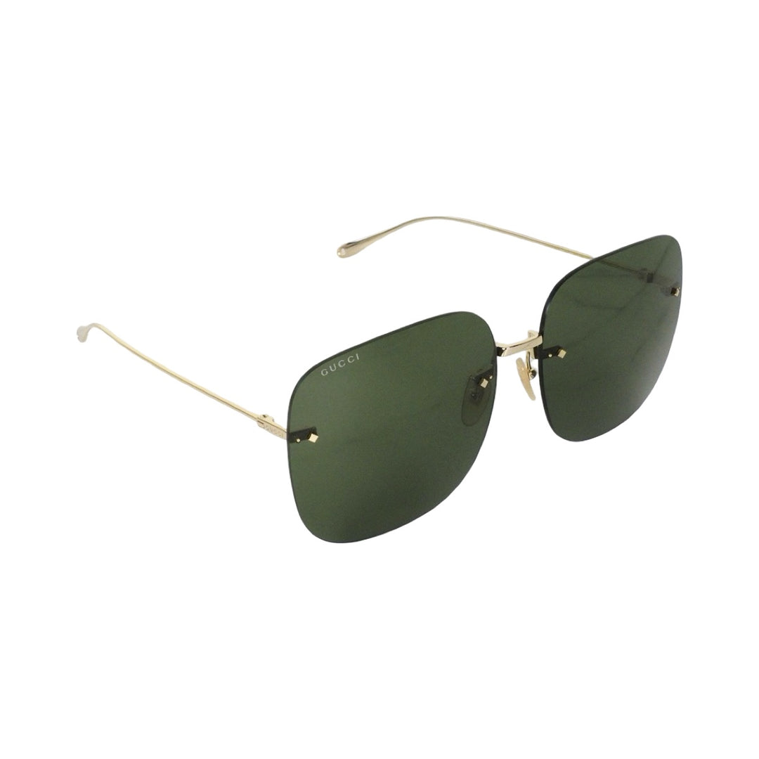 Gucci Square Green Sunglasses