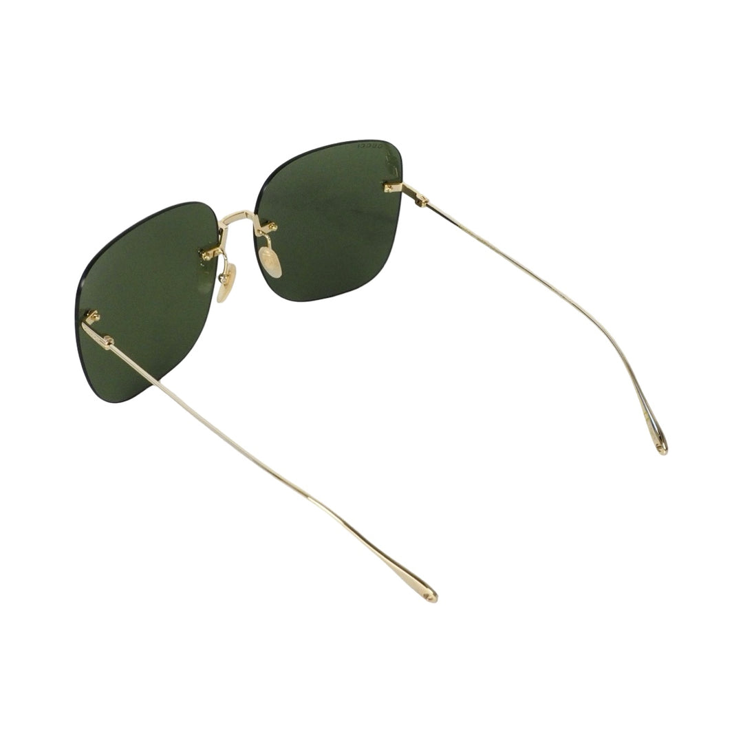 Gucci Square Green Sunglasses