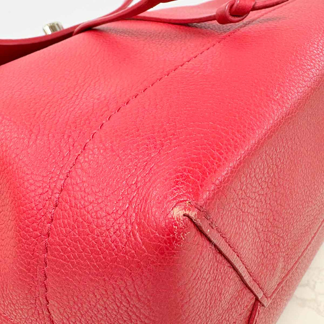 Louis Vuitton Lockme Red Backpack Bag