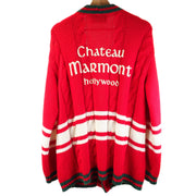 Gucci Red Wool Cardigan S
