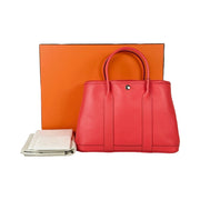 Hermes Garden Party 30cm Epsom Rose Jaipur Bag