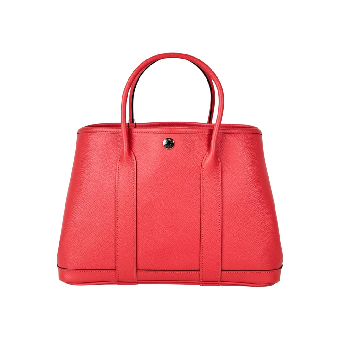 Hermes Garden Party 30cm Epsom Rose Jaipur Bag