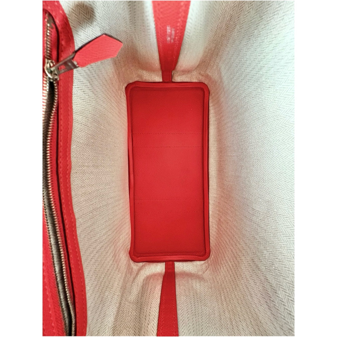 Hermes Garden Party 30cm Epsom Rose Jaipur Bag