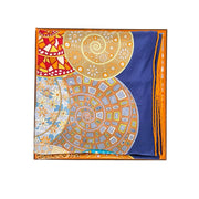 Hermes Used Silk Scarf 90cm