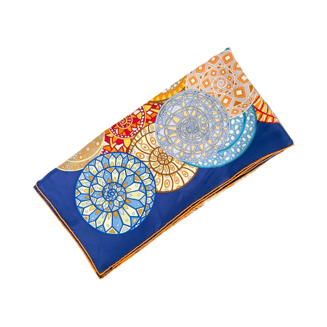 Hermes Used Silk Scarf 90cm