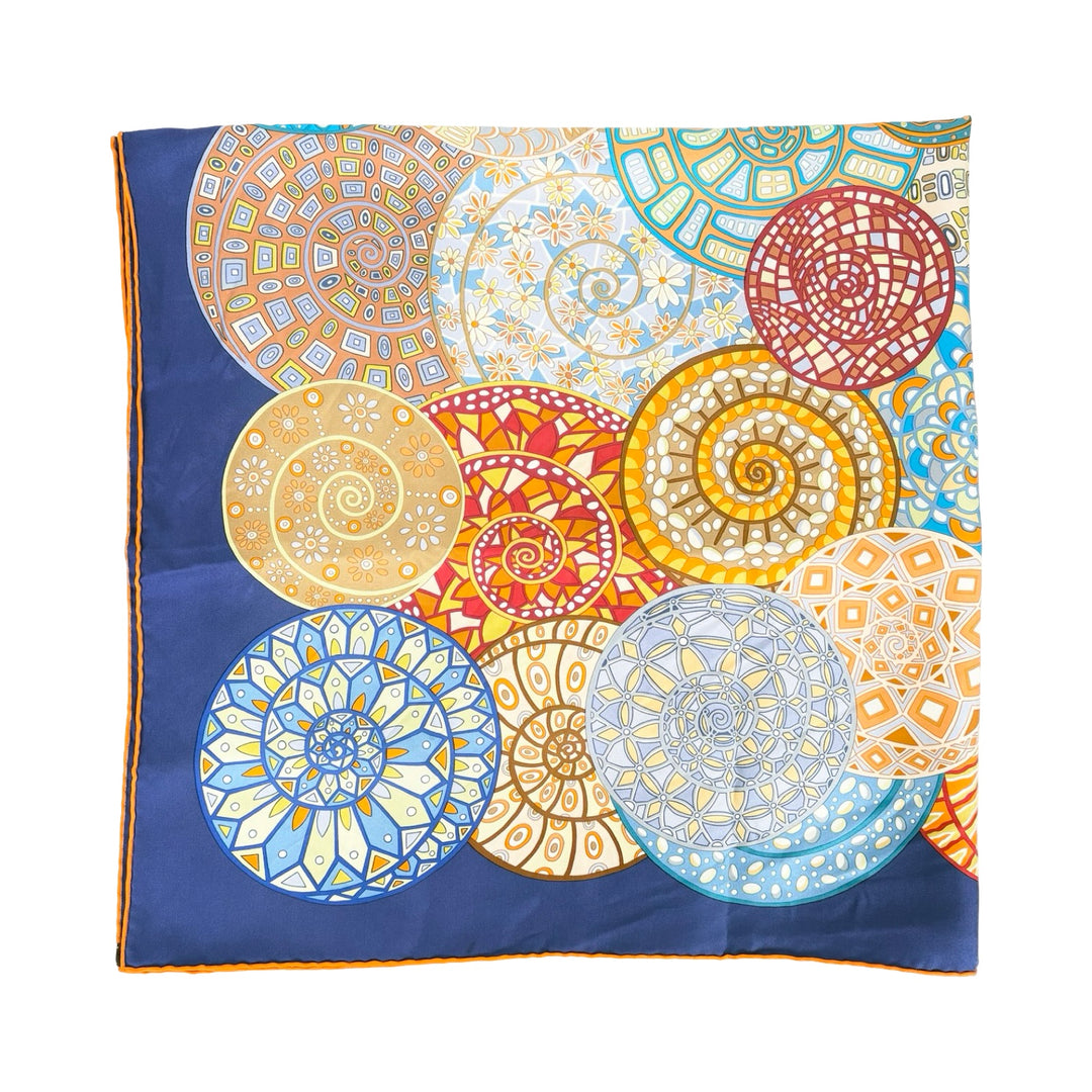 Hermes Used Silk Scarf 90cm