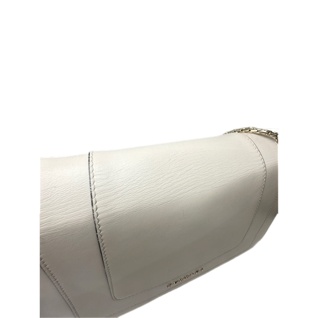 Bvlgari Serpenti Bag Cross Body Medium White