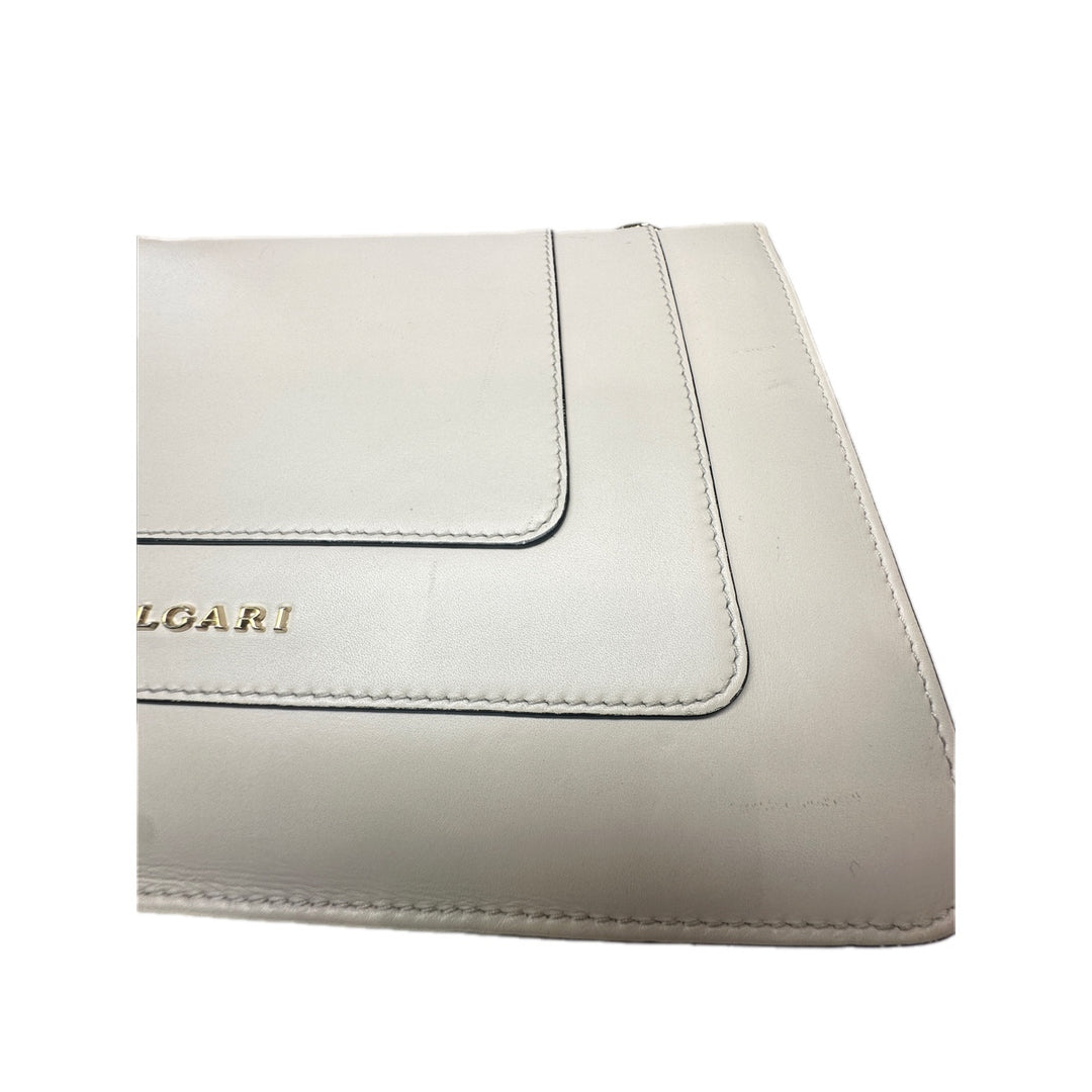 Bvlgari Serpenti Bag Cross Body Medium White