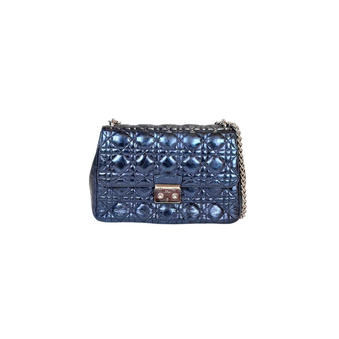 Dior Miss Dior Medium Blue Bag