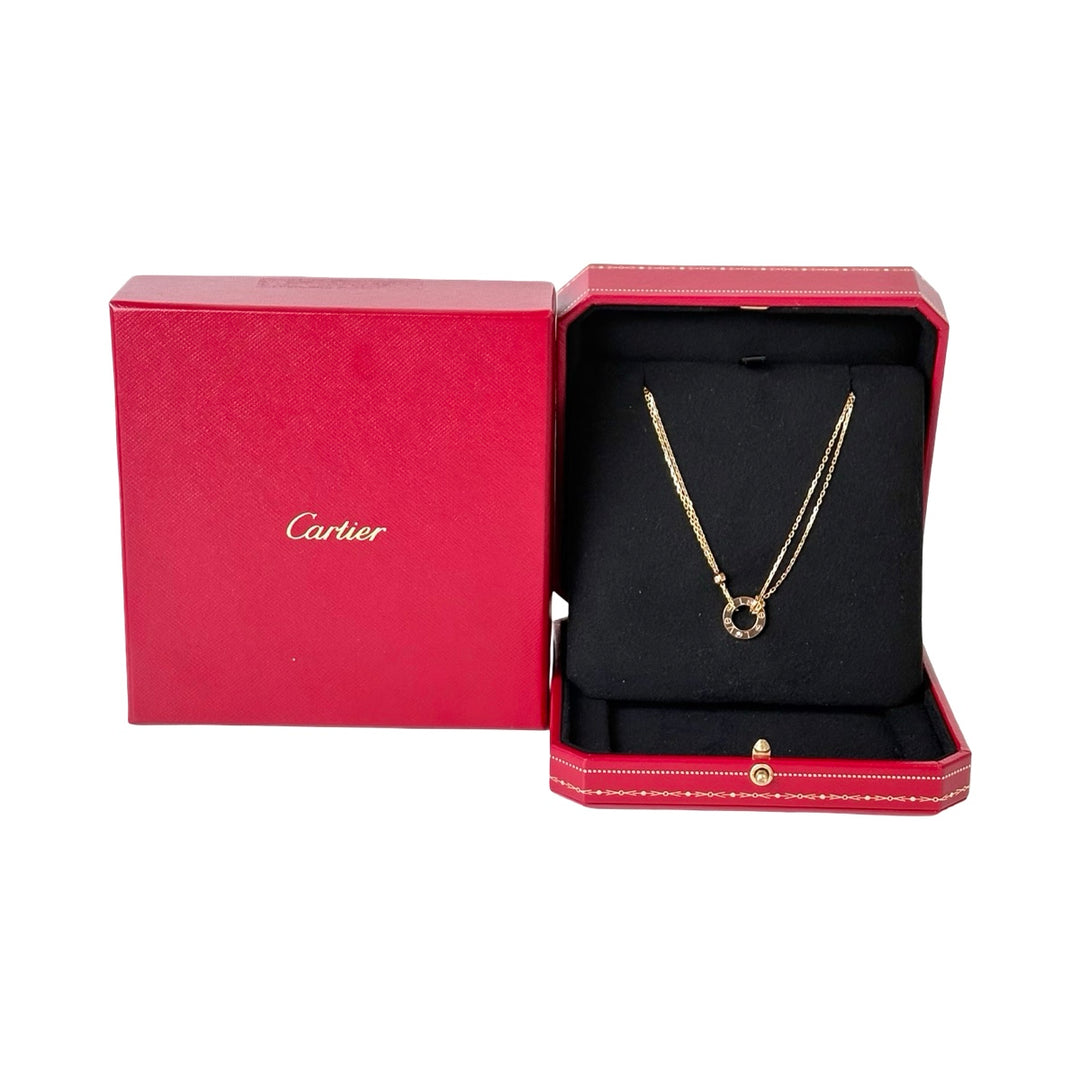 Cartier Love Necklace one Diamond