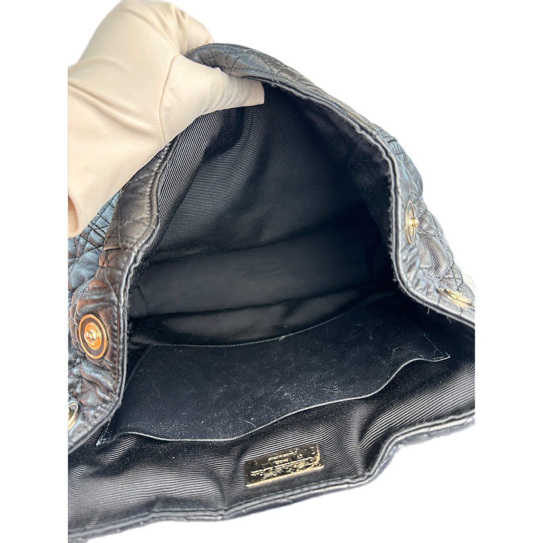 Dior Lambskin Black Backpack