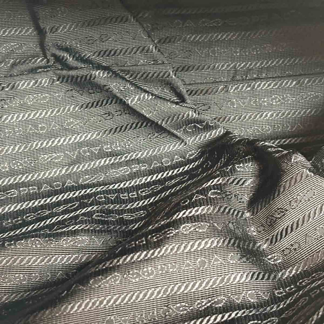 Prada Black Nylon Tote Bag