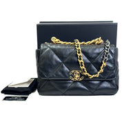 Chanel 19 Med Black Bag - Jiaxyk