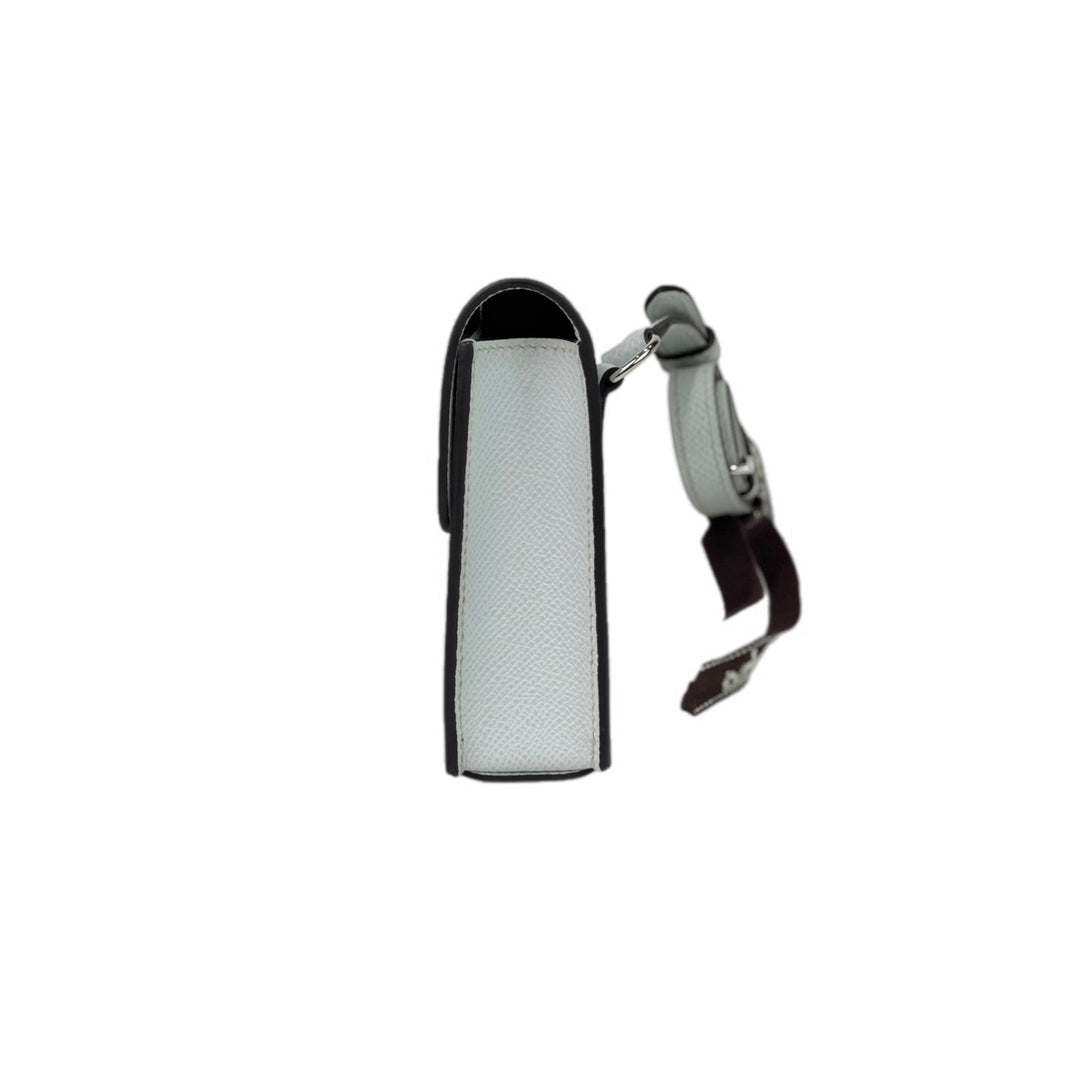 Hermes Portefeuille Sac Hermesnap Epsom/Gris Platin