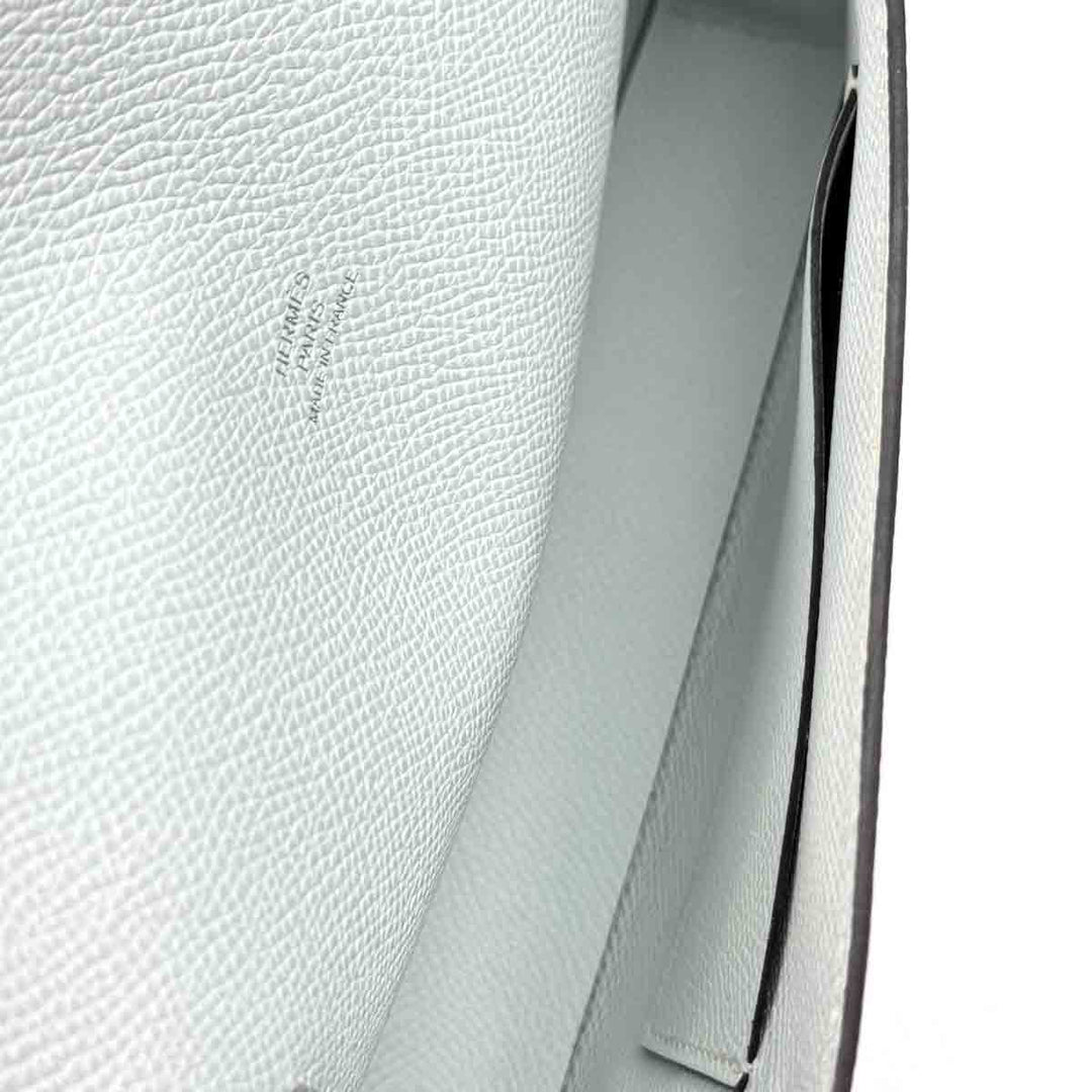 Hermes Portefeuille Sac Hermesnap Epsom/Gris Platin
