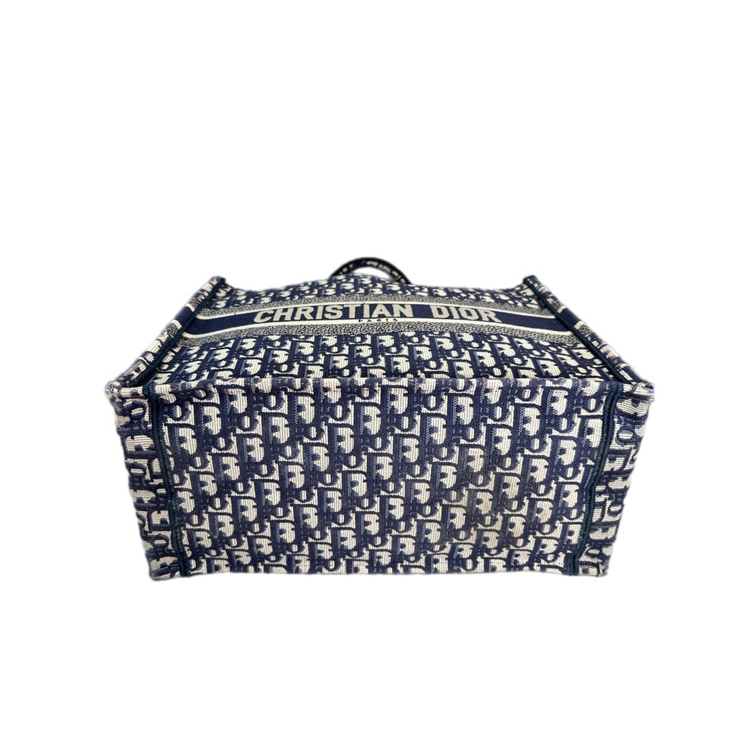 Dior Blue Book Tote MM Bag