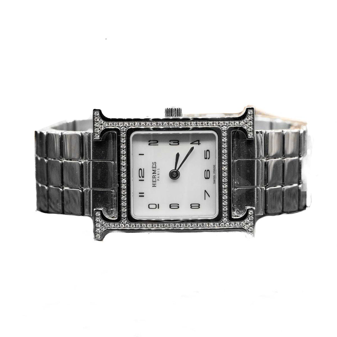 Hermes Heure H Watch Quartz Mini Model 21 MM