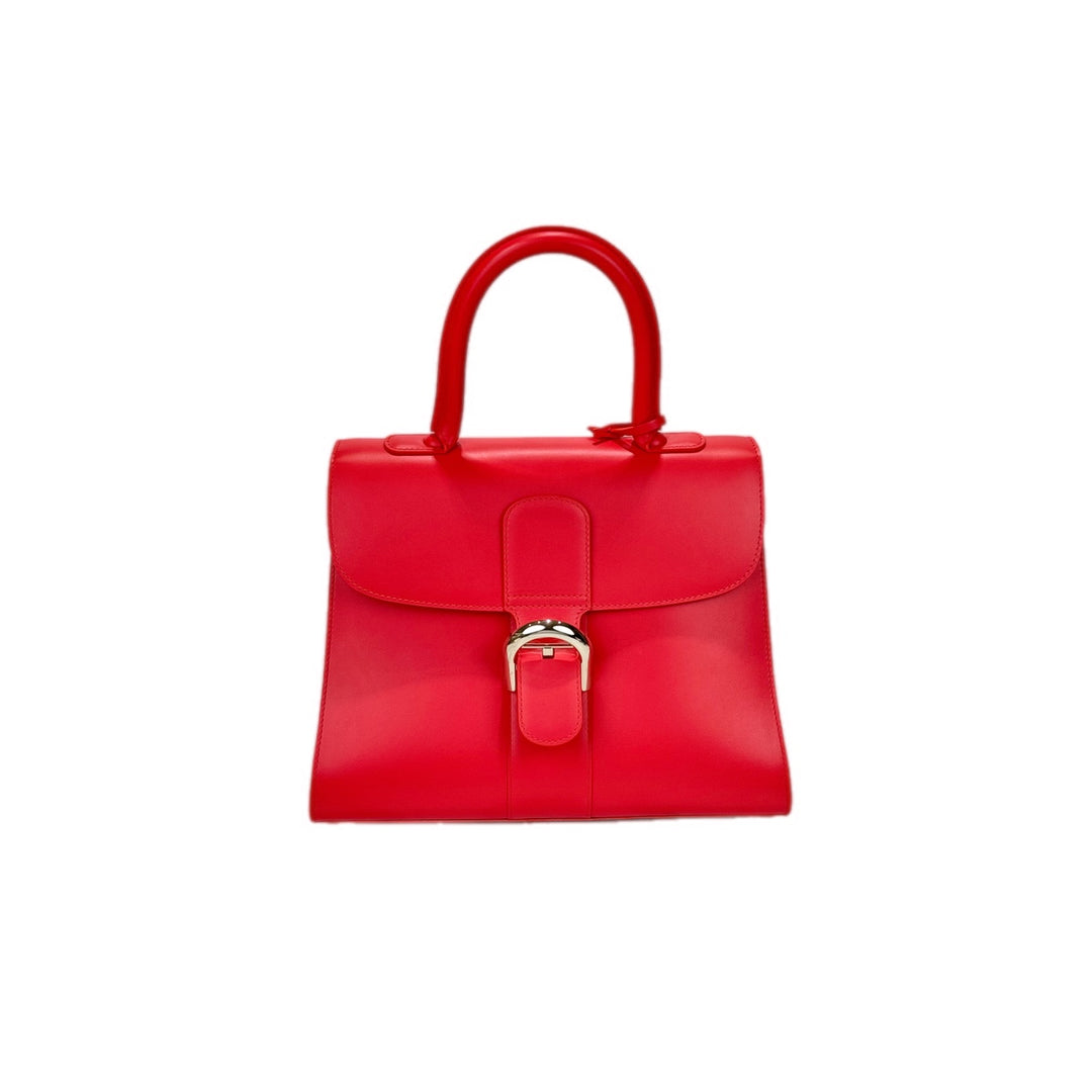 Delvaux Brillant Bag Med Red