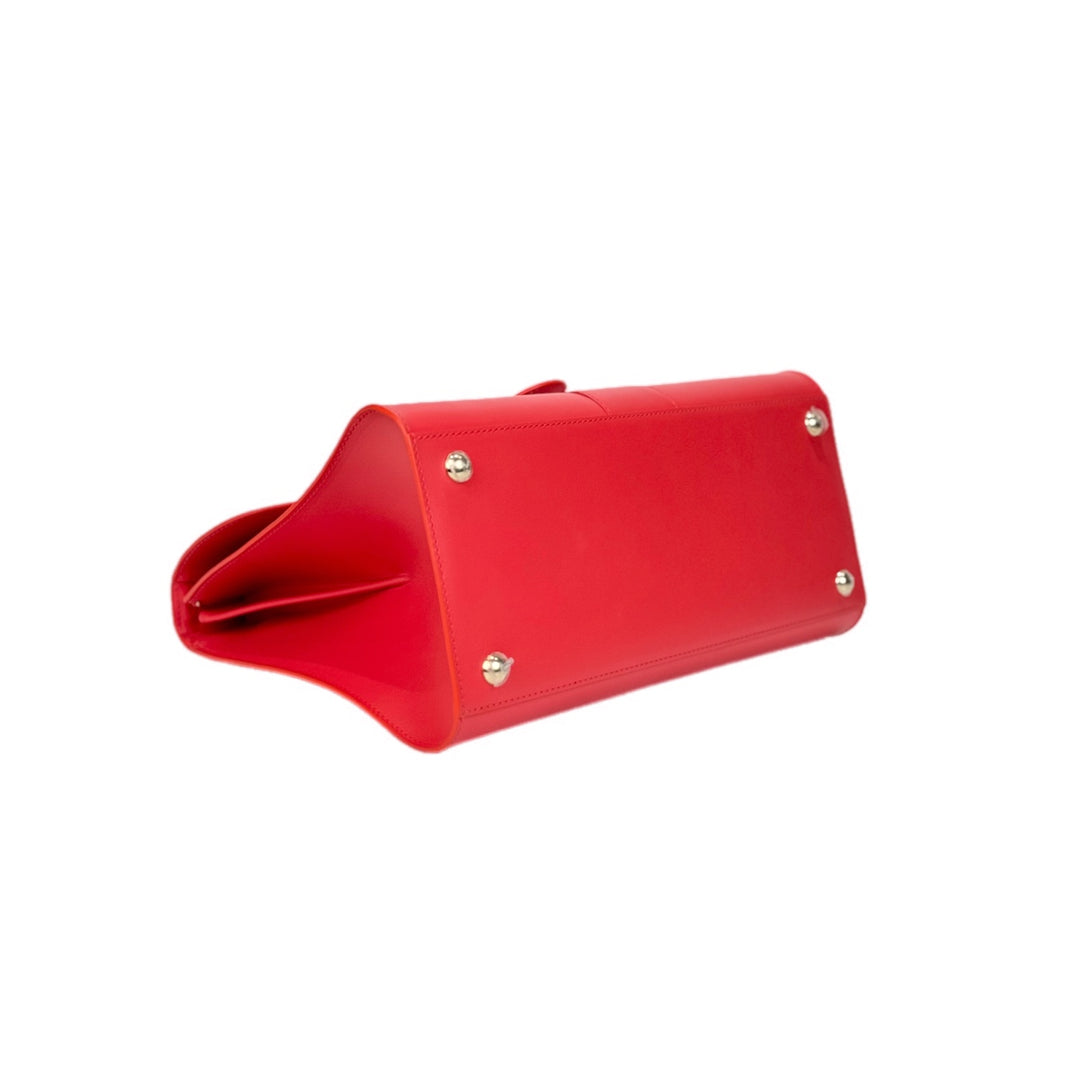 Delvaux Brillant Bag Med Red